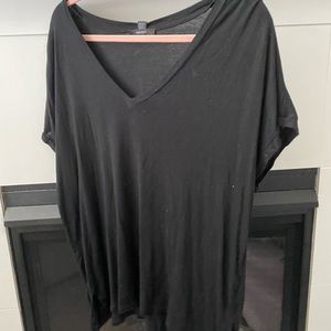 Boxy V Neck t shirt